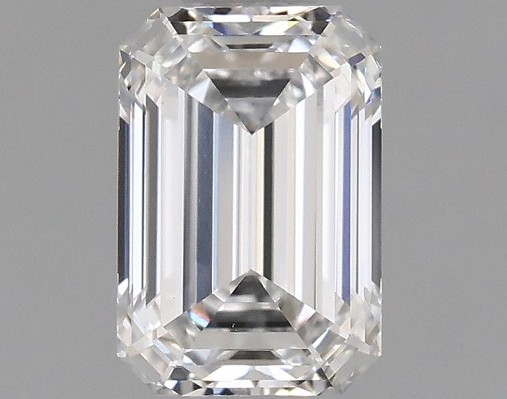 0.98 Carat Emerald Shaped Ideal Cut VS1 IGI Certified Lab Grown Diamond