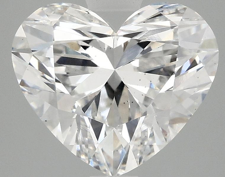 3.08 Carat Heart Shaped Excellent Cut VS2 IGI Certified Lab Grown Diamond