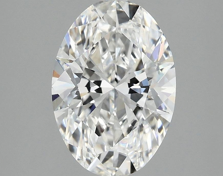 2.07 Carat Oval Shaped Ideal Cut VVS2 IGI Certified Lab Grown Diamond