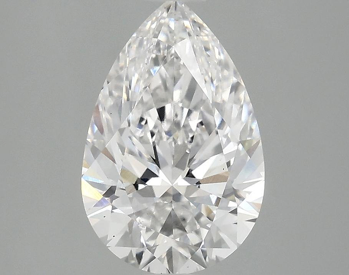 2.03 Carat Pear Shaped Excellent Cut VS2 IGI Certified Lab Grown Diamond