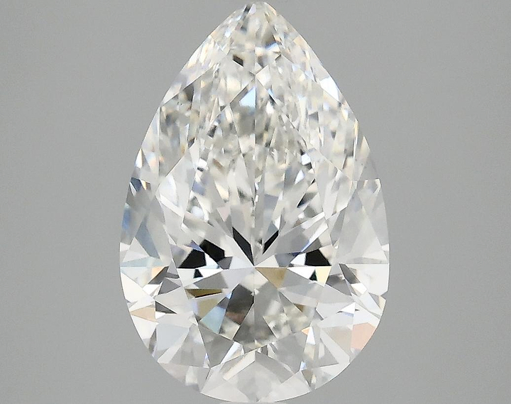 3.12 Carat Pear Shaped Excellent Cut VS1 IGI Certified Lab Grown Diamond