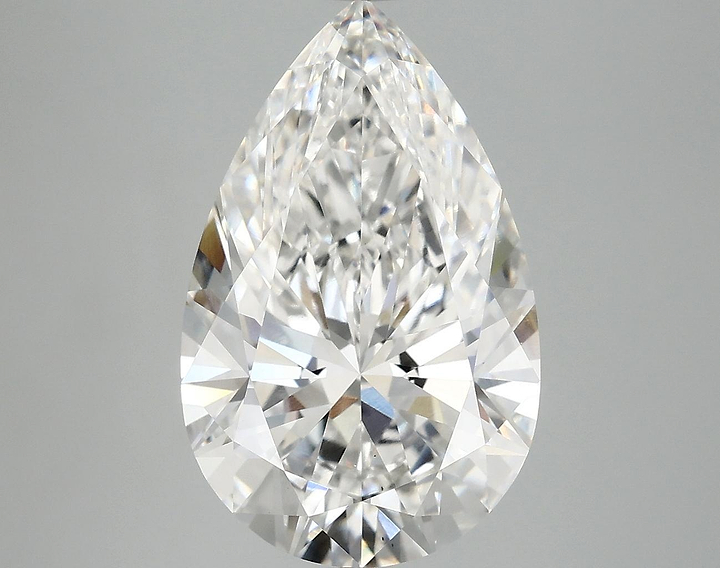 5.03 Carat Pear Shaped Ideal Cut VS1 IGI Certified Lab Grown Diamond