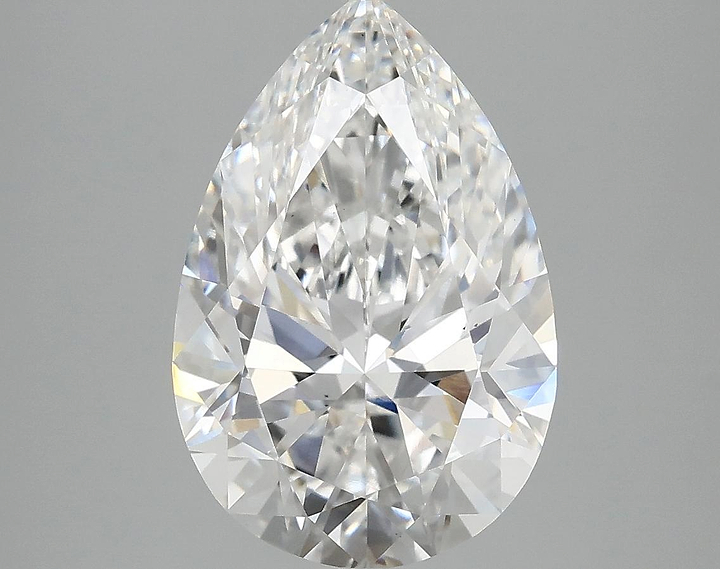 4.08 Carat Pear Shaped Excellent Cut VS1 IGI Certified Lab Grown Diamond