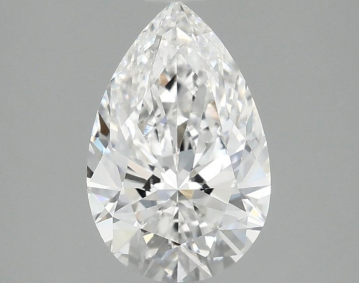 2.03 Carat Pear Shaped Excellent Cut VVS2 IGI Certified Lab Grown Diamond