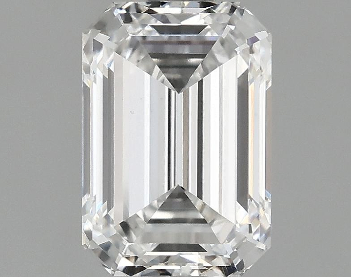 1.09 Carat Emerald Shaped Ideal Cut VVS2 IGI Certified Lab Grown Diamond