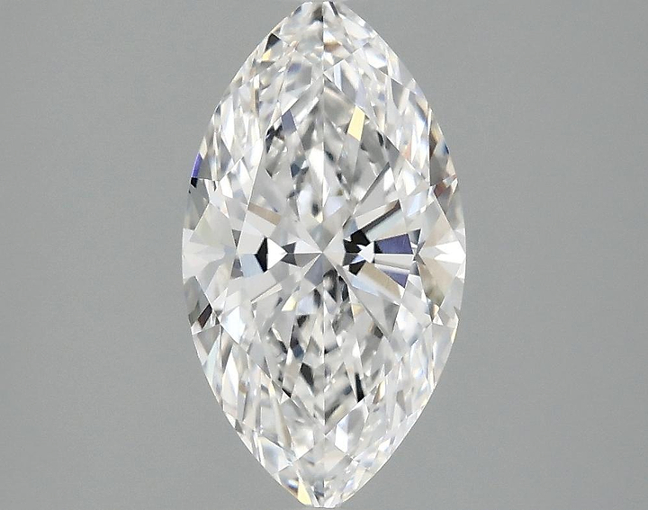 2.01 Carat Marquise Shaped Excellent Cut VVS2 IGI Certified Lab Grown Diamond
