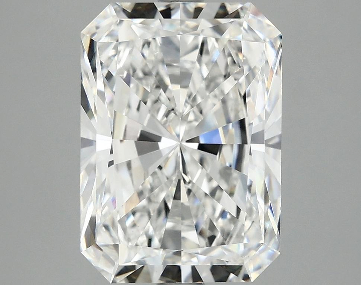 3.88 Carat Radiant Shaped Excellent Cut VVS2 IGI Certified Lab Grown Diamond