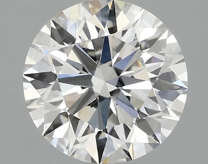 1.54 Carat Round Shaped Ideal Cut VVS2 IGI Certified Lab Grown Diamond