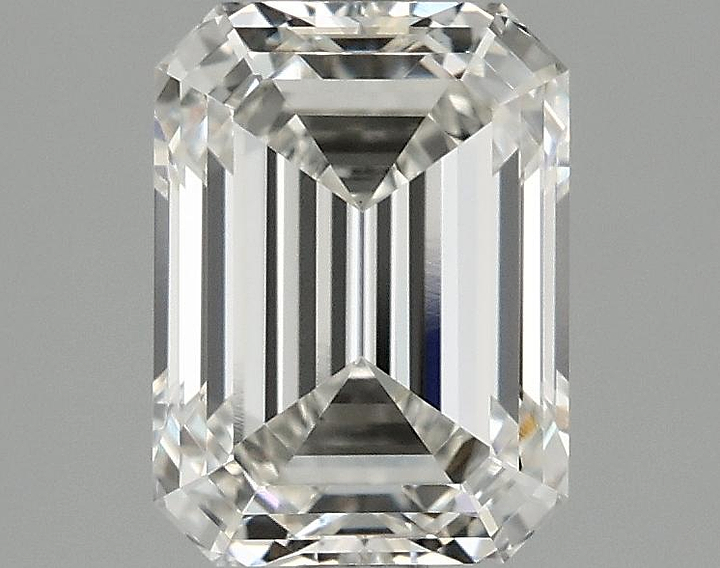 2.03 Carat Emerald Shaped Excellent Cut VVS2 IGI Certified Lab Grown Diamond