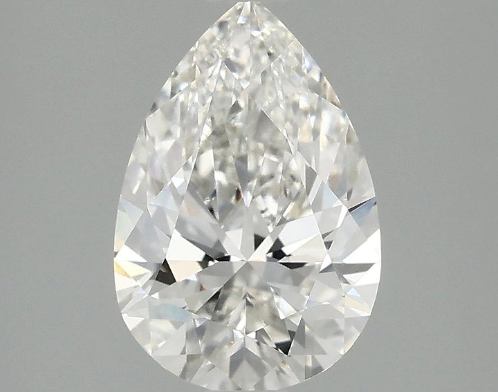 1.83 Carat Pear Shaped Excellent Cut VVS2 IGI Certified Lab Grown Diamond