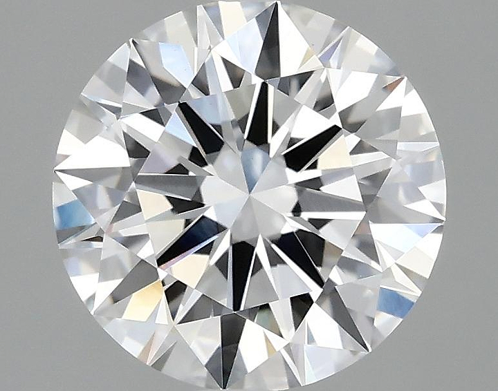 2.09 Carat Round Shaped Ideal Cut VVS2 IGI Certified Lab Grown Diamond