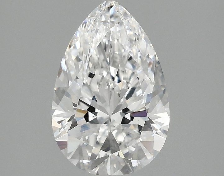 1.59 Carat Pear Shaped Excellent Cut VVS2 IGI Certified Lab Grown Diamond