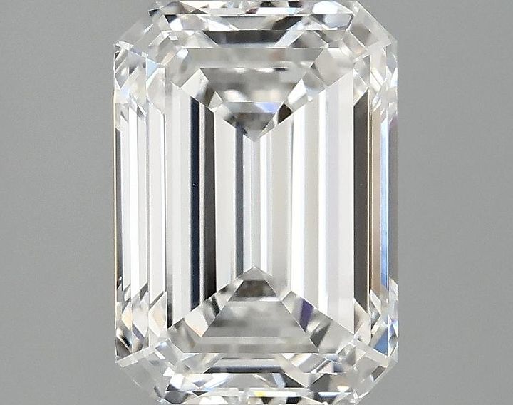 2.96 Carat Emerald Shaped Ideal Cut VS1 IGI Certified Lab Grown Diamond