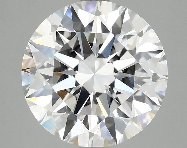 4.06 Carat Round Shaped Excellent Cut VVS2 IGI Certified Lab Grown Diamond