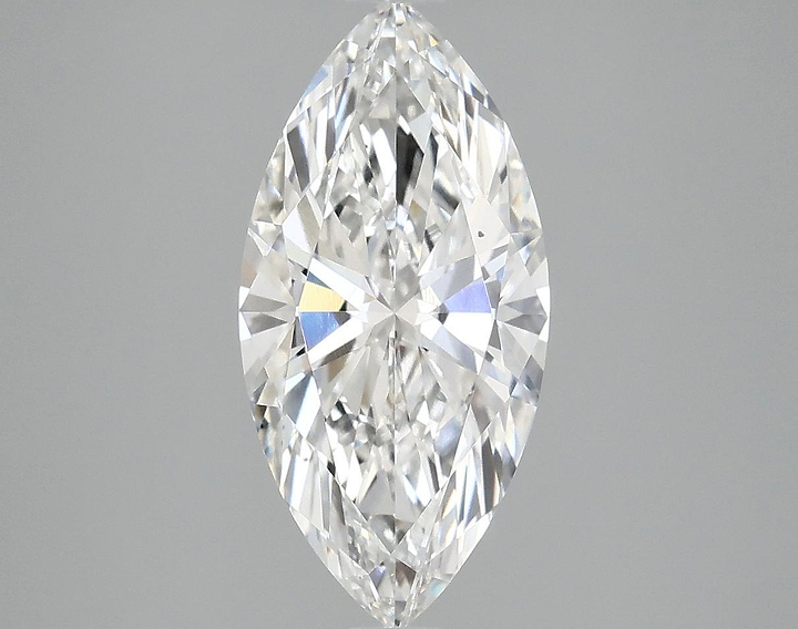 2.5 Carat Marquise Shaped Excellent Cut VS2 IGI Certified Lab Grown Diamond