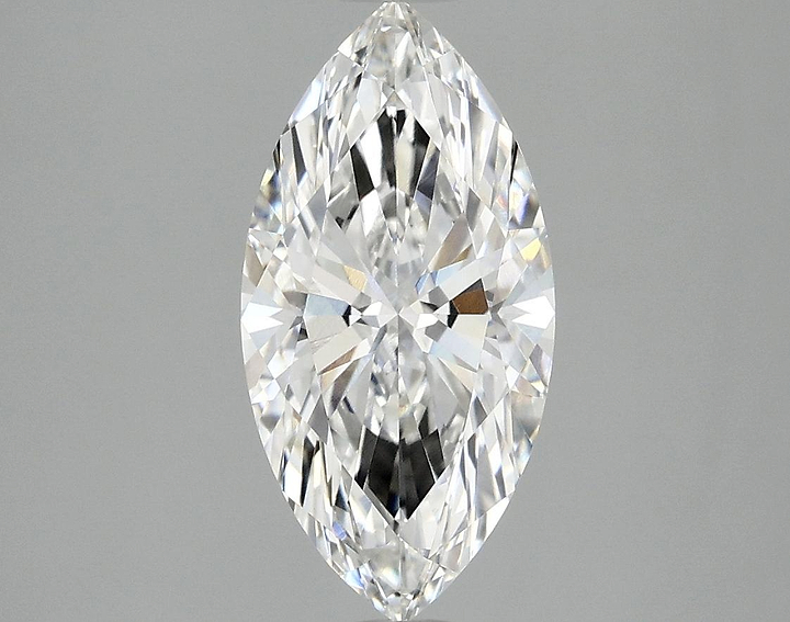 2.09 Carat Marquise Shaped Ideal Cut VVS2 IGI Certified Lab Grown Diamond