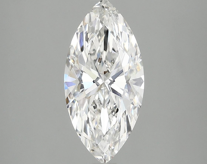 1.97 Carat Marquise Shaped Excellent Cut VVS2 IGI Certified Lab Grown Diamond