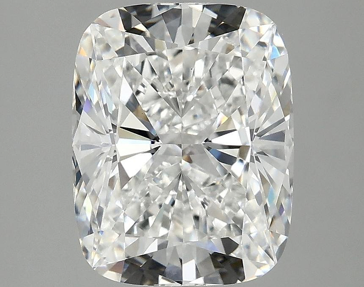 3.09 Carat Cushion Shaped Excellent Cut VVS2 IGI Certified Lab Grown Diamond