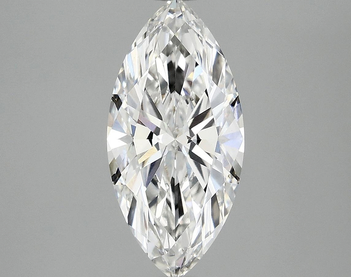 2.0 Carat Marquise Shaped Excellent Cut VVS2 IGI Certified Lab Grown Diamond