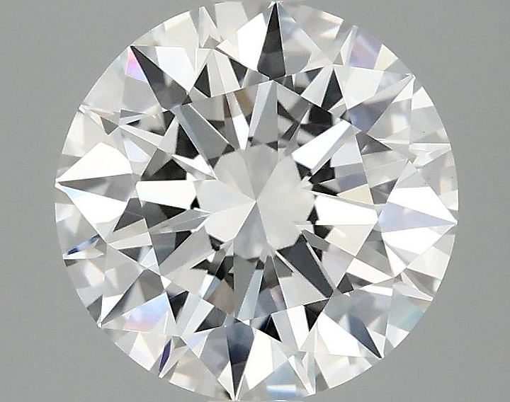 2.52 Carat Round Shaped Excellent Cut VVS2 IGI Certified Lab Grown Diamond