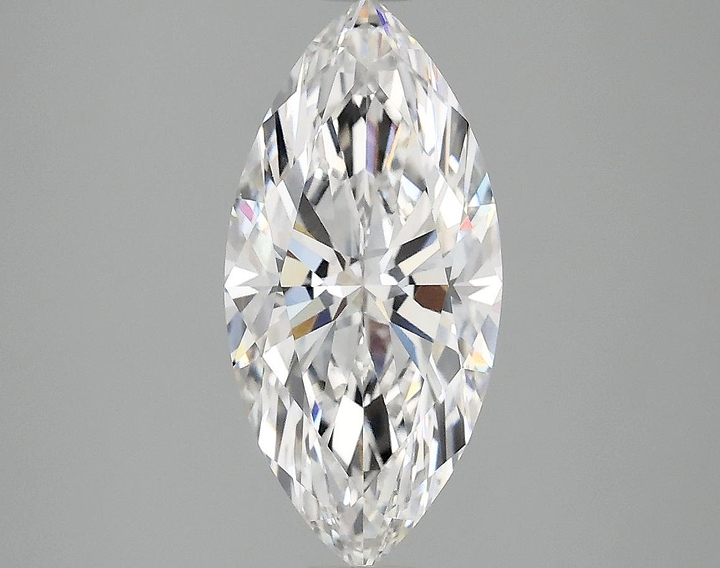 2.03 Carat Marquise Shaped Excellent Cut VVS2 IGI Certified Lab Grown Diamond