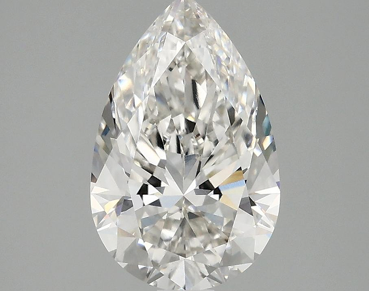 2.09 Carat Pear Shaped Ideal Cut VVS2 IGI Certified Lab Grown Diamond