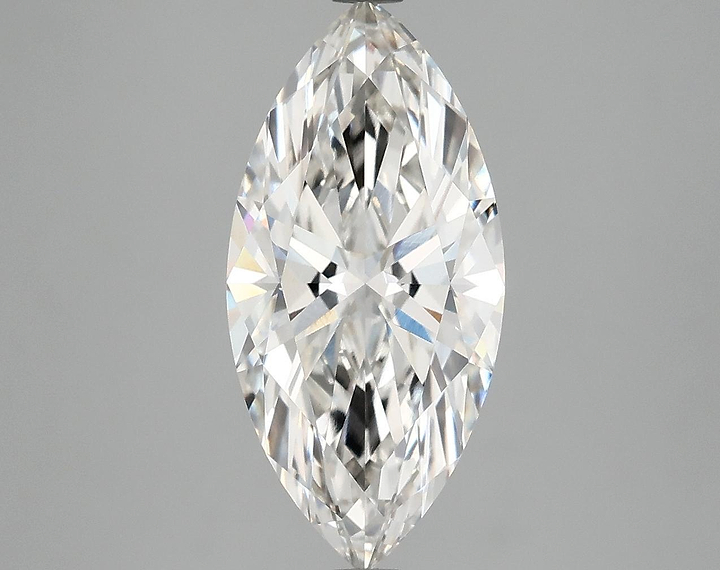 3.07 Carat Marquise Shaped Excellent Cut VVS2 IGI Certified Lab Grown Diamond