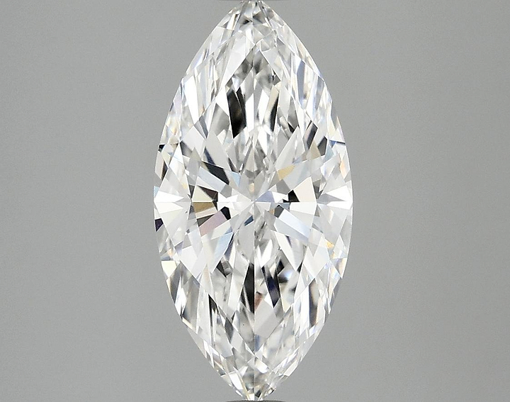 1.99 Carat Marquise Shaped Excellent Cut VVS2 IGI Certified Lab Grown Diamond