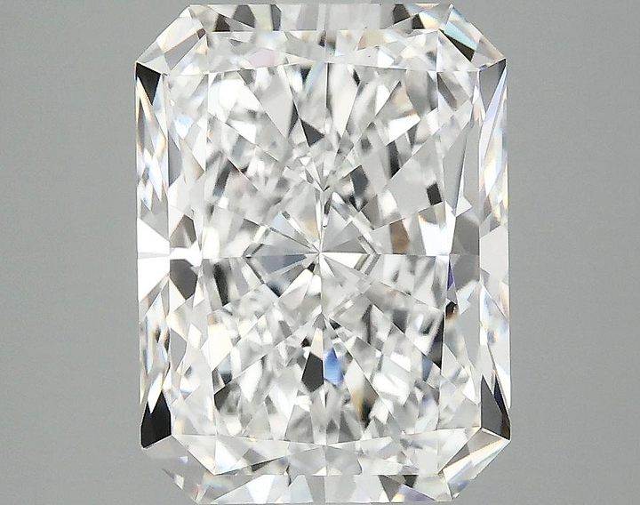4.03 Carat Radiant Shaped Excellent Cut VVS2 IGI Certified Lab Grown Diamond