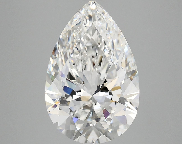 5.1 Carat Pear Shaped Excellent Cut VVS2 IGI Certified Lab Grown Diamond