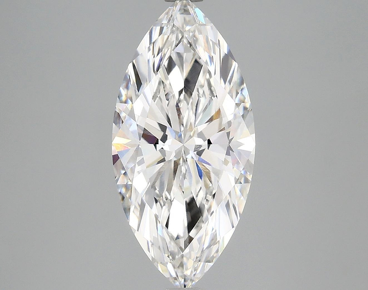 3.04 Carat Marquise Shaped Excellent Cut VVS2 IGI Certified Lab Grown Diamond