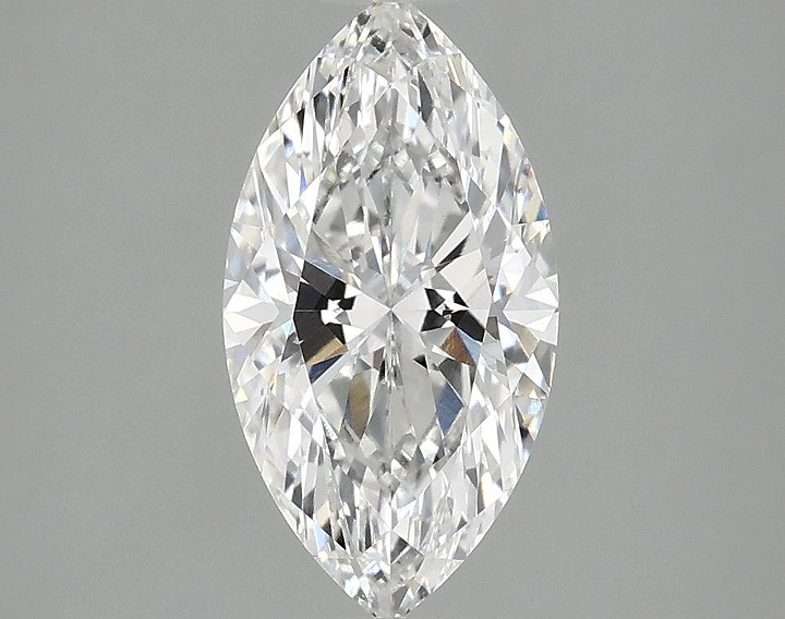 1.52 Carat Marquise Shaped Excellent Cut VVS2 IGI Certified Lab Grown Diamond