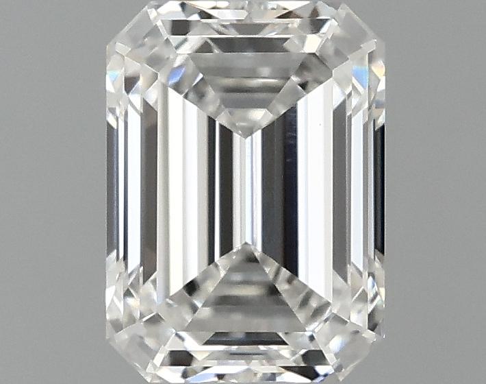 1.08 Carat Emerald Shaped Excellent Cut VVS2 IGI Certified Lab Grown Diamond