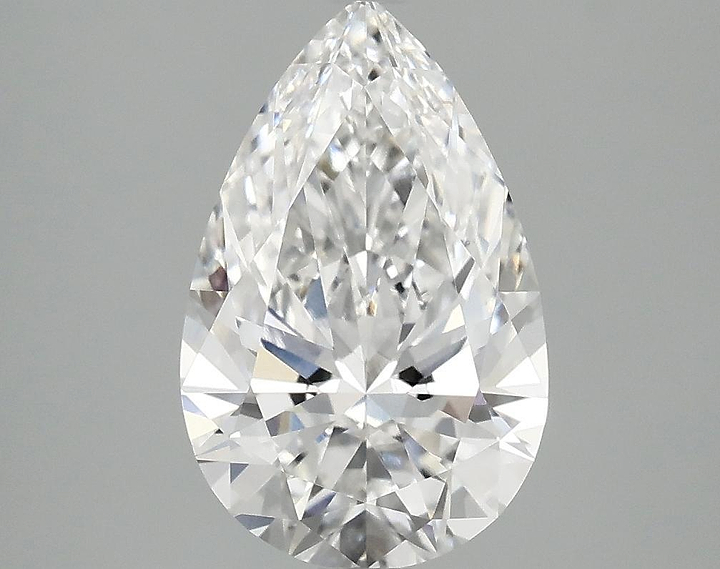 2.33 Carat Pear Shaped Ideal Cut VVS2 IGI Certified Lab Grown Diamond