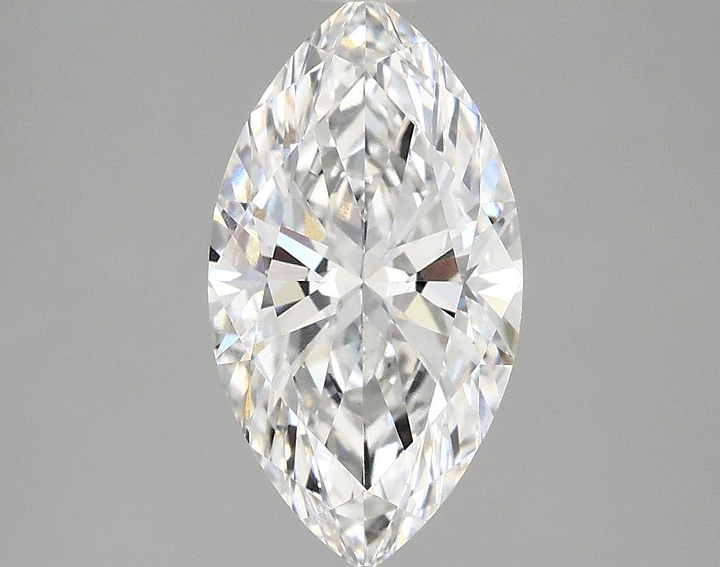 2.03 Carat Marquise Shaped Excellent Cut VS1 IGI Certified Lab Grown Diamond