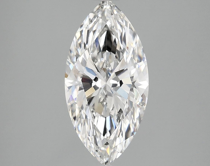 2.04 Carat Marquise Shaped Ideal Cut VS1 IGI Certified Lab Grown Diamond
