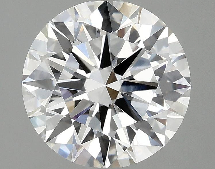 2.54 Carat Round Shaped Ideal Cut VVS2 IGI Certified Lab Grown Diamond