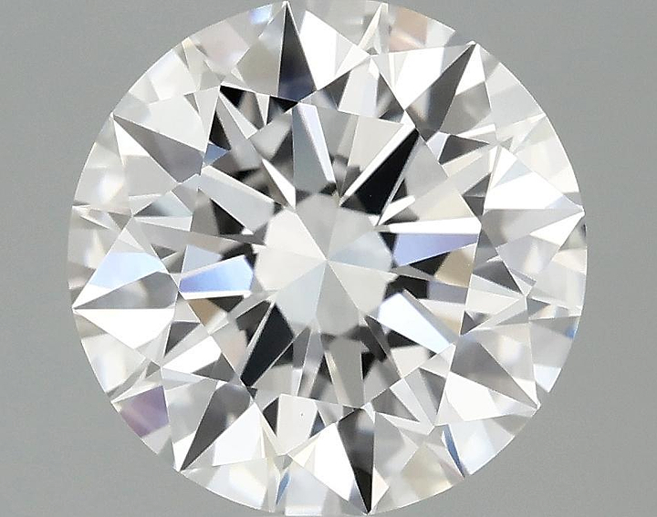 1.96 Carat Round Shaped Ideal Cut VVS2 IGI Certified Lab Grown Diamond