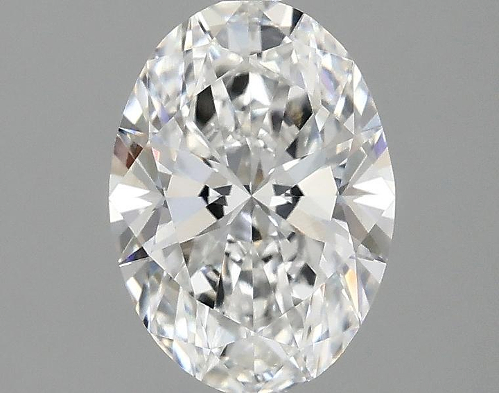 1.45 Carat Oval Shaped Ideal Cut VVS1 IGI Certified Lab Grown Diamond