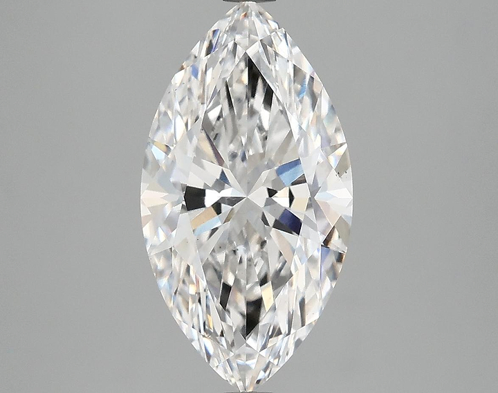 3.09 Carat Marquise Shaped Excellent Cut VS2 IGI Certified Lab Grown Diamond