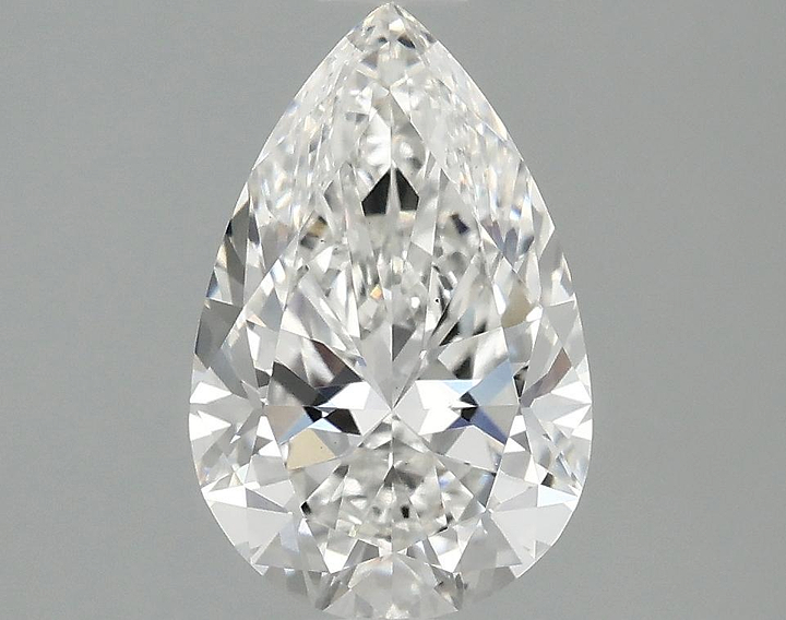 1.59 Carat Pear Shaped Ideal Cut VS1 IGI Certified Lab Grown Diamond