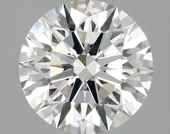 3.07 Carat Round Shaped Ideal Cut VVS2 IGI Certified Lab Grown Diamond