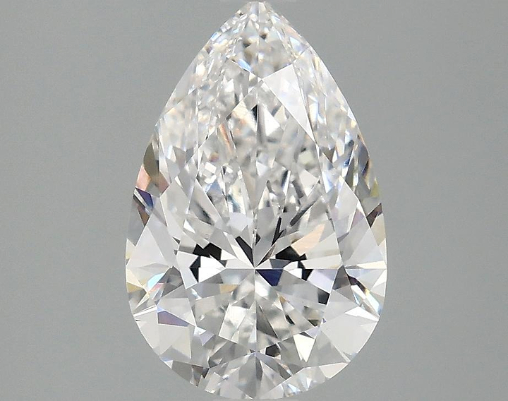 2.09 Carat Pear Shaped Excellent Cut VVS2 IGI Certified Lab Grown Diamond