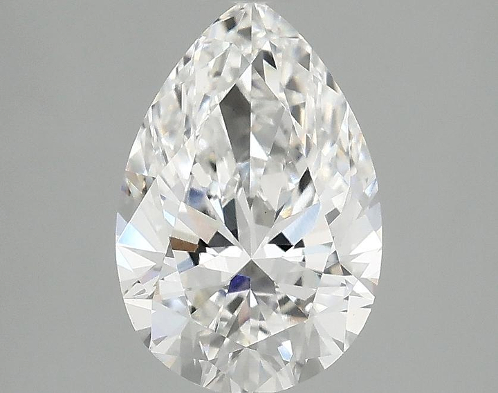 1.59 Carat Pear Shaped Excellent Cut VVS2 IGI Certified Lab Grown Diamond