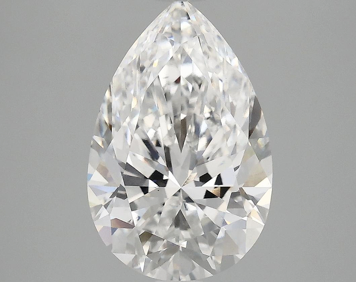 3.09 Carat Pear Shaped Excellent Cut VS1 IGI Certified Lab Grown Diamond