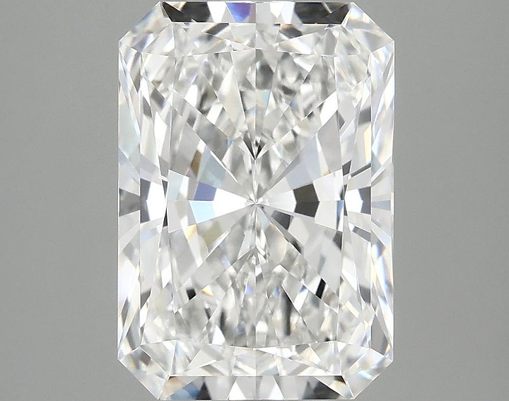 4.08 Carat Radiant Shaped Ideal Cut VVS2 IGI Certified Lab Grown Diamond
