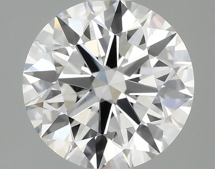 2.05 Carat Round Shaped Ideal Cut VS1 IGI Certified Lab Grown Diamond