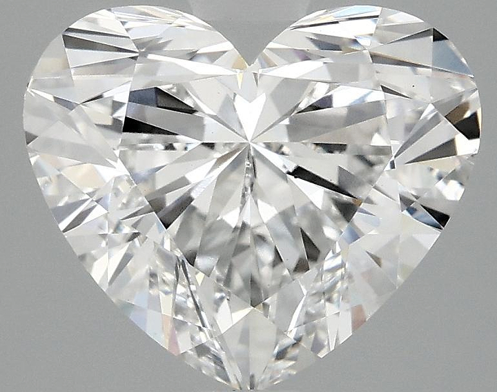 2.98 Carat Heart Shaped Excellent Cut VS1 IGI Certified Lab Grown Diamond