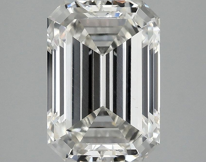 2.98 Carat Emerald Shaped Ideal Cut VS1 IGI Certified Lab Grown Diamond