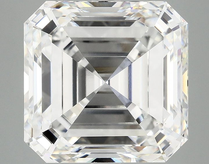 10.18 Carat Asscher Shaped Ideal Cut VS1 IGI Certified Lab Grown Diamond